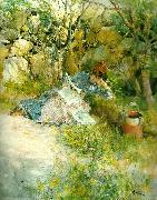 Carl Larsson salitude Spain oil painting artist